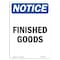 Signmission OSHA Notice, 7" Height, Finished Goods Sign, 7" X 5", Portrait OS-NS-D-57-V-12512 - alternate 1